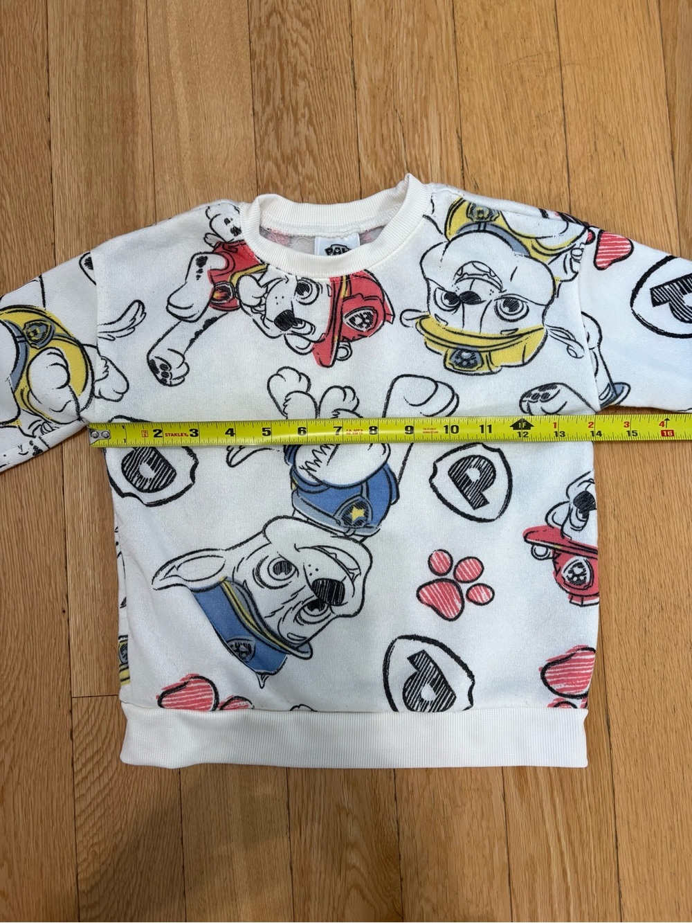 Nickelodeon Paw Patrol Sweatshirt Jogger Set 4T White - Picture 6 of 9